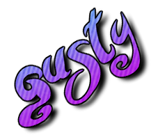 Gusty's gamla logga